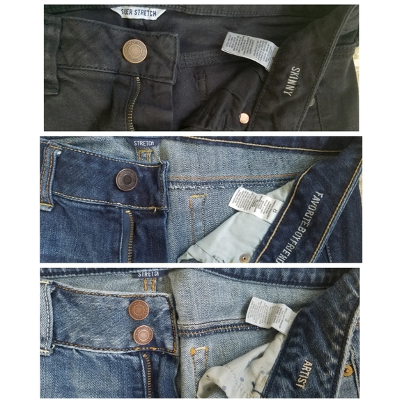 3 pair American Eagle Stretch Jeans Size 8 - Picture 5 of 6